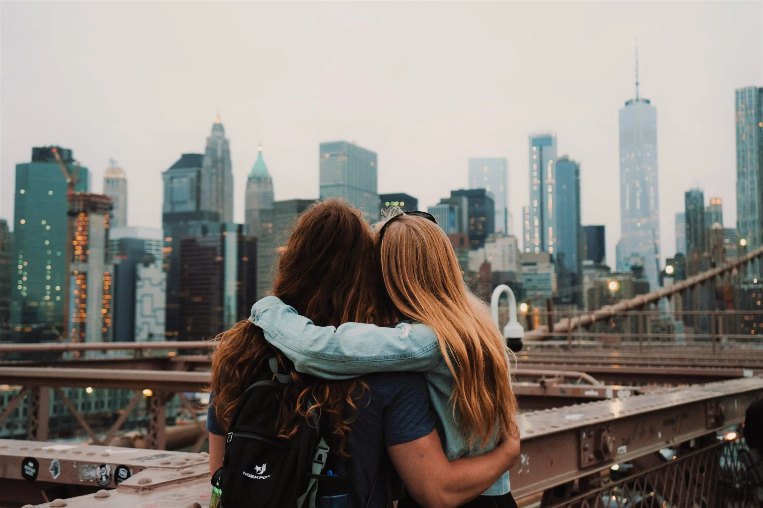 Pareja en Nueva York, EE. UU.