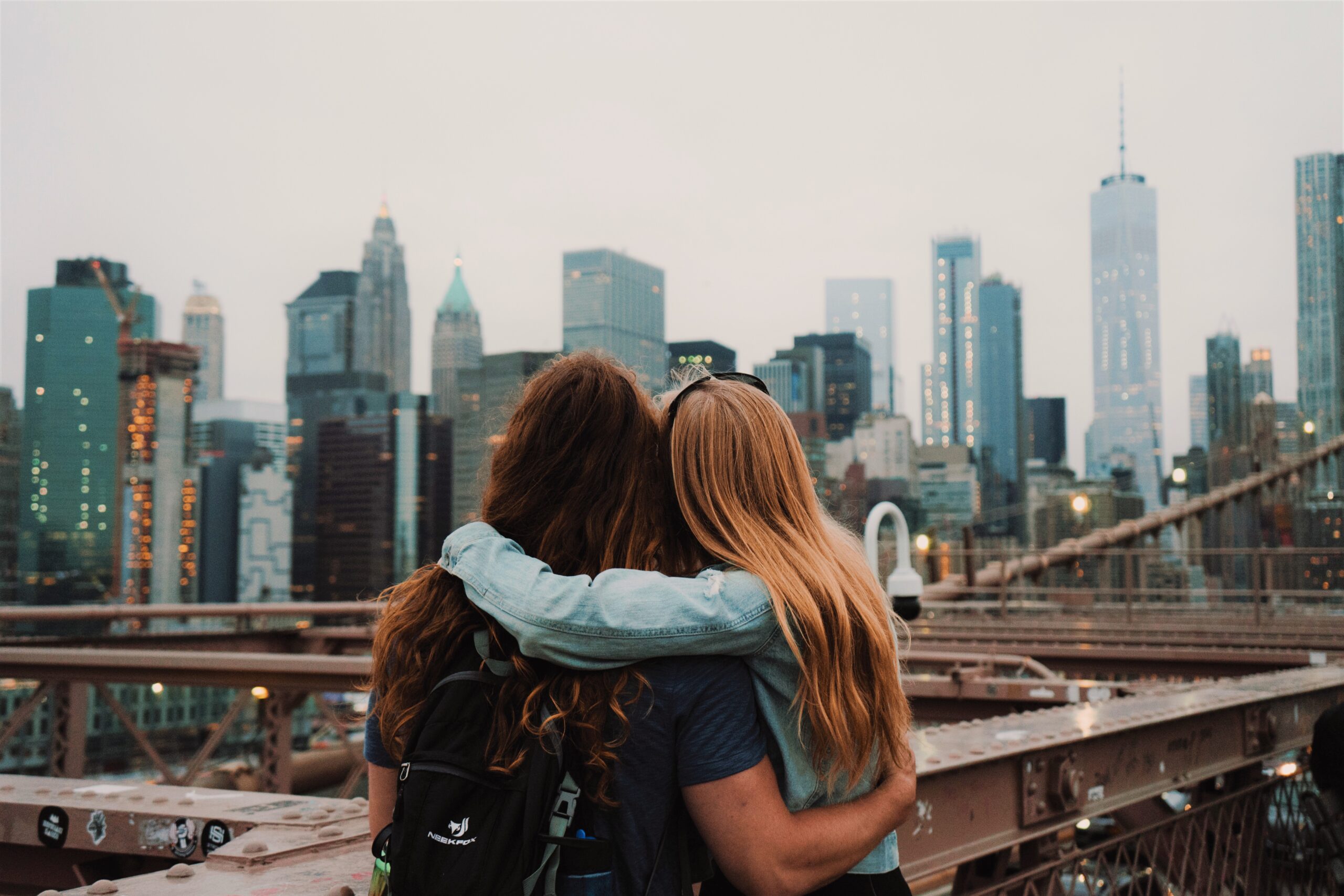 Pareja en Nueva York, EE. UU.