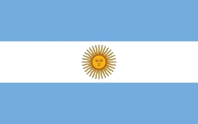 Bandera de Argentina