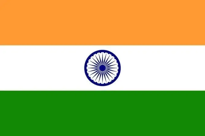Bandera de India