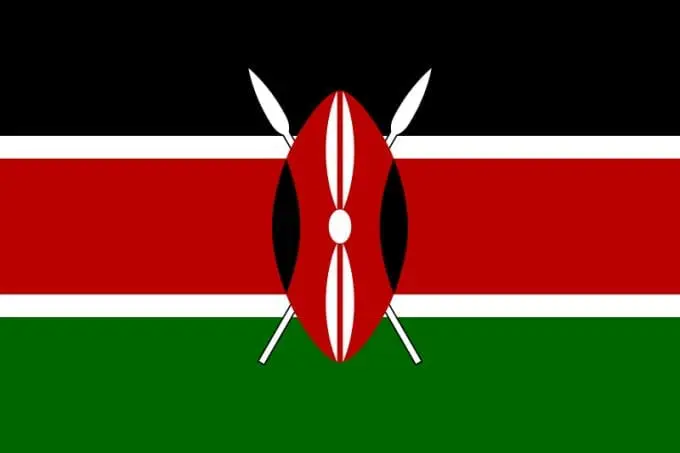 Bandera de Kenia