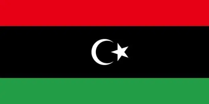 Bandera de Libia