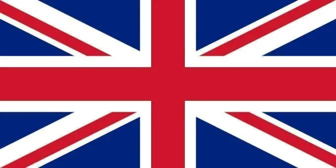 Bandera de Reino Unido