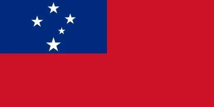 Bandera de Samoa