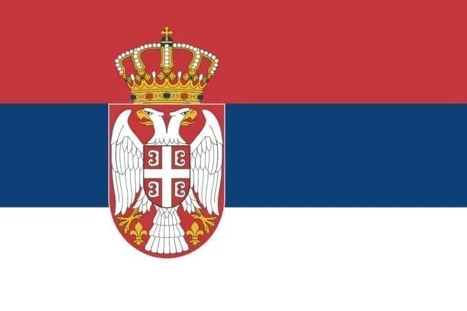 Bandera de Serbia