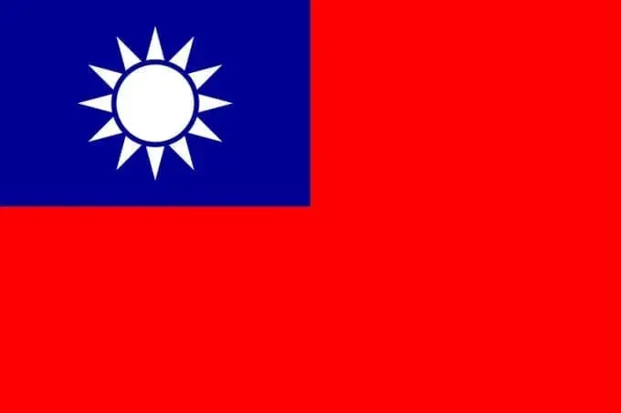 Bandera de Taiwán