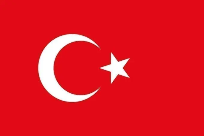 Bandera de Turquía
