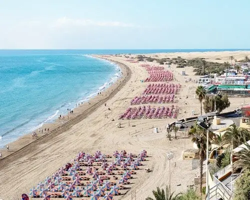 Las mejores playas de Gran Canaria desde Málaga