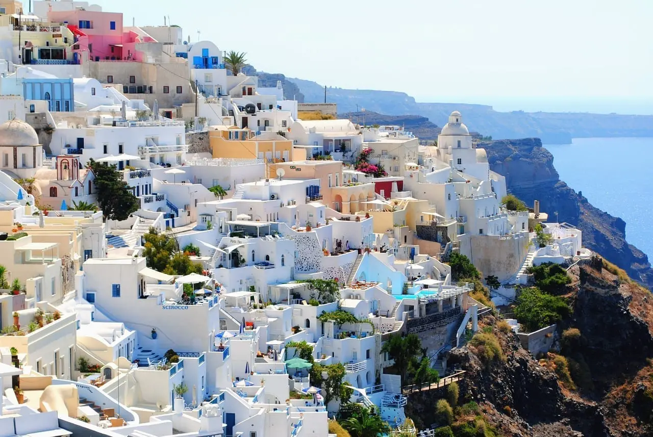 (6.) Santorini De Viaje Días De Fiesta Grecia