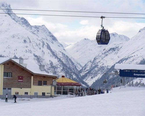 Esquí en Austria en la famosa zona de esquí del Arlberg