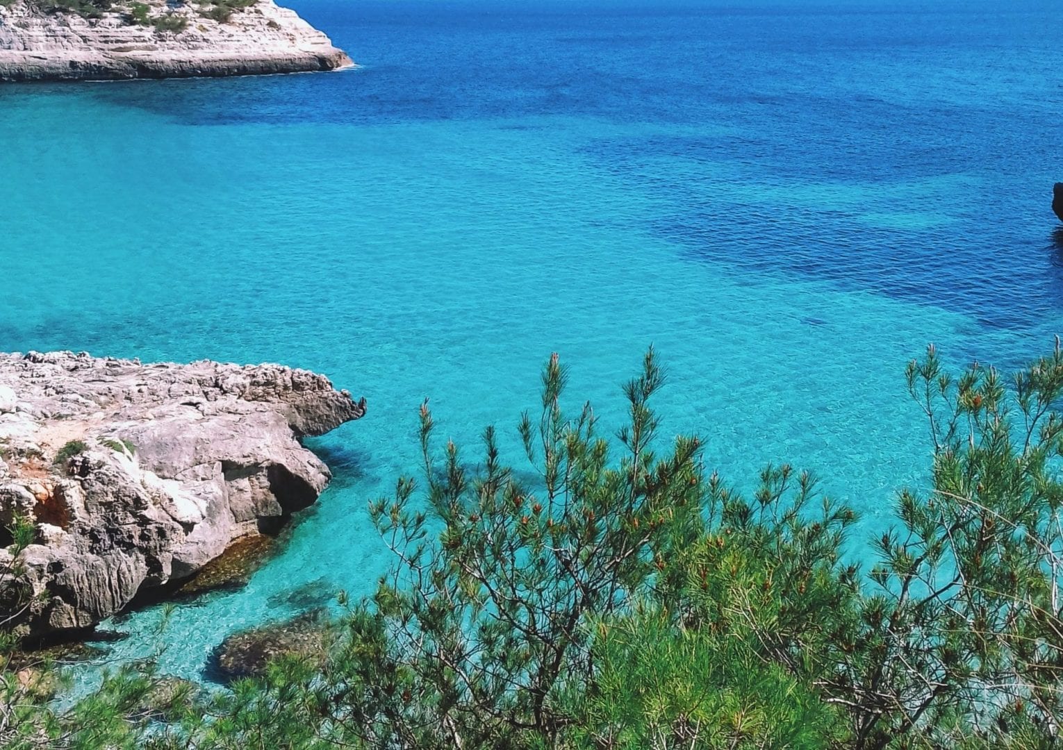 Viajes a Cala Blanca, Menorca