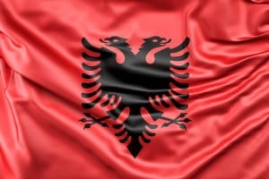 Albania Bandera Europa