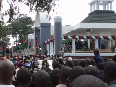 Banda del Mausoleo Malawi