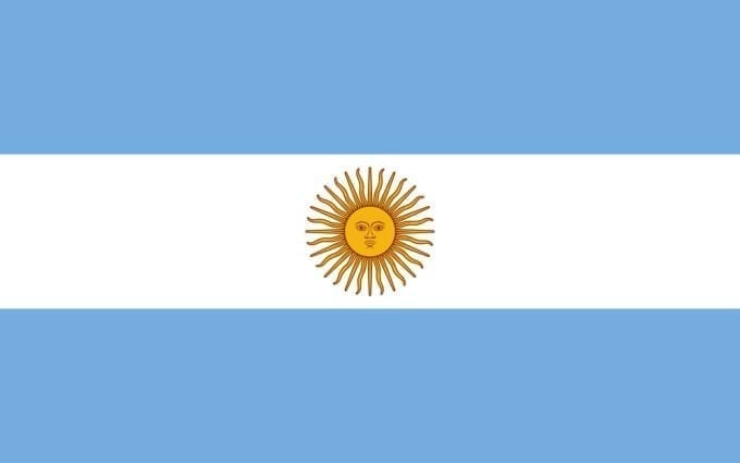 Bandera de Argentina