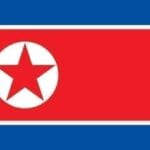 Bandera de Corea del Norte