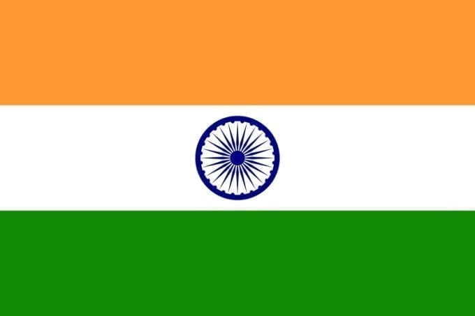 Bandera de India