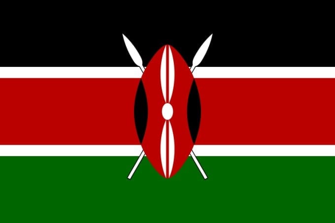 Bandera de Kenia