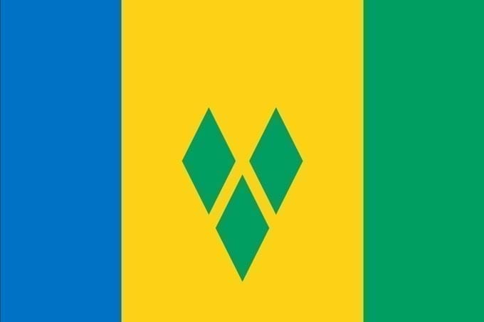 Bandera de San Vicente y Granadinas