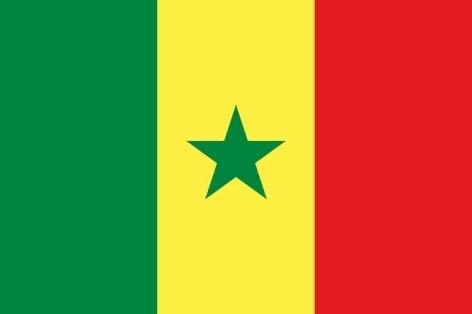 Bandera de Senegal