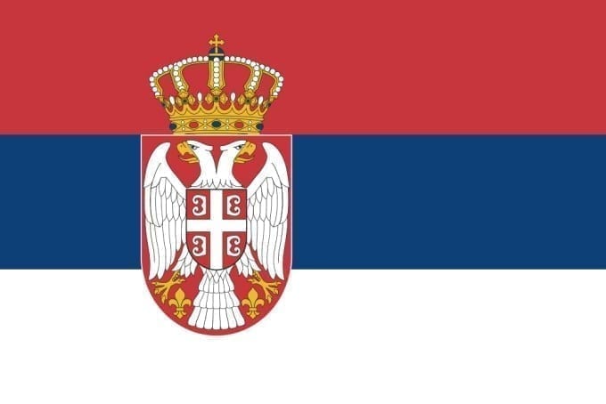 Bandera de Serbia