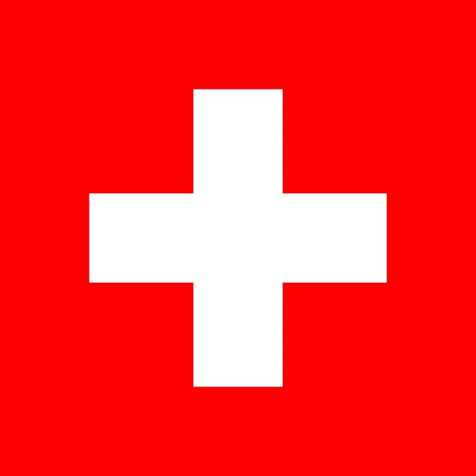 Bandera de Suiza