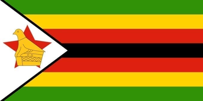 Bandera de Zimbabue