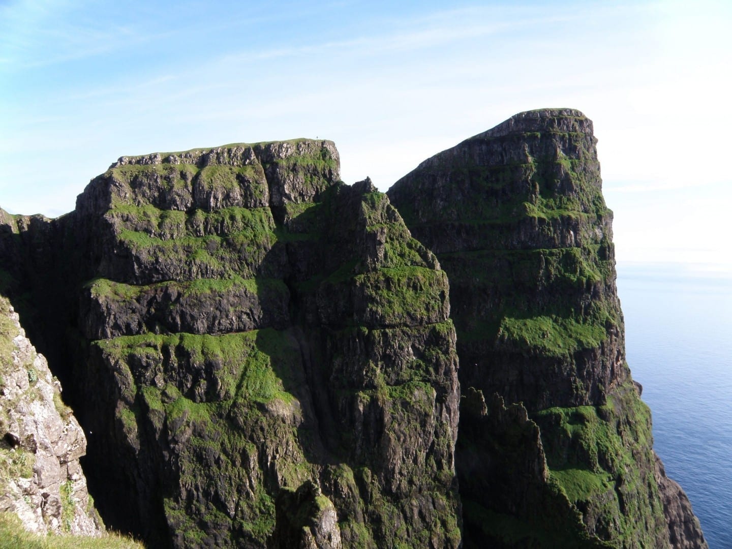 Beinisvørð en Suðuroy es un acantilado de 470 m de altura. Islas Faroe