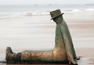 Bélgica Estatua Knokke