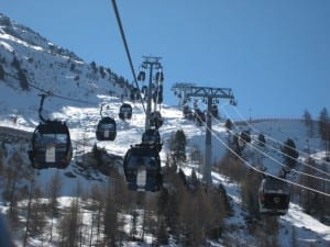 Los teleféricos Fimba y Silvretta. Austria