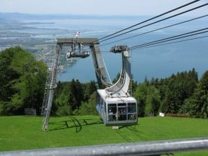 Teleférico de Pfänder (Ferrocarril de Pfänder) Austria