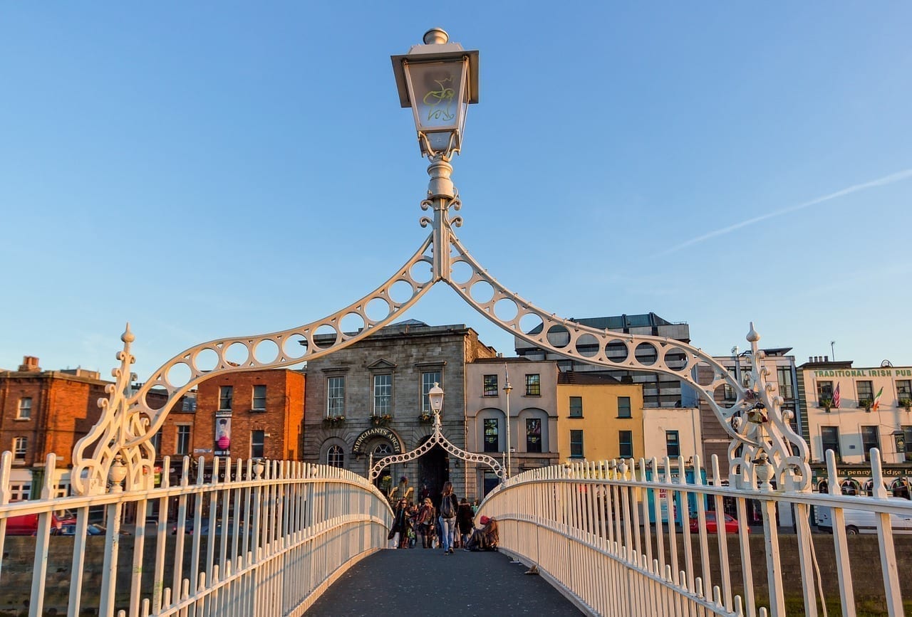 Dublín Puente Irlanda