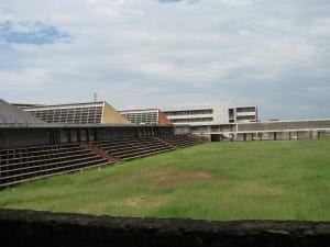El estadio de la Universidad de Bujumbura Burundi