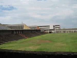 El estadio de la Universidad de Bujumbura Burundi