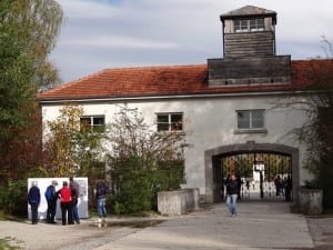 Entrada principal del campo de concentración Alemania