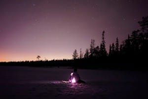 Finlandia Estrellas Cielo