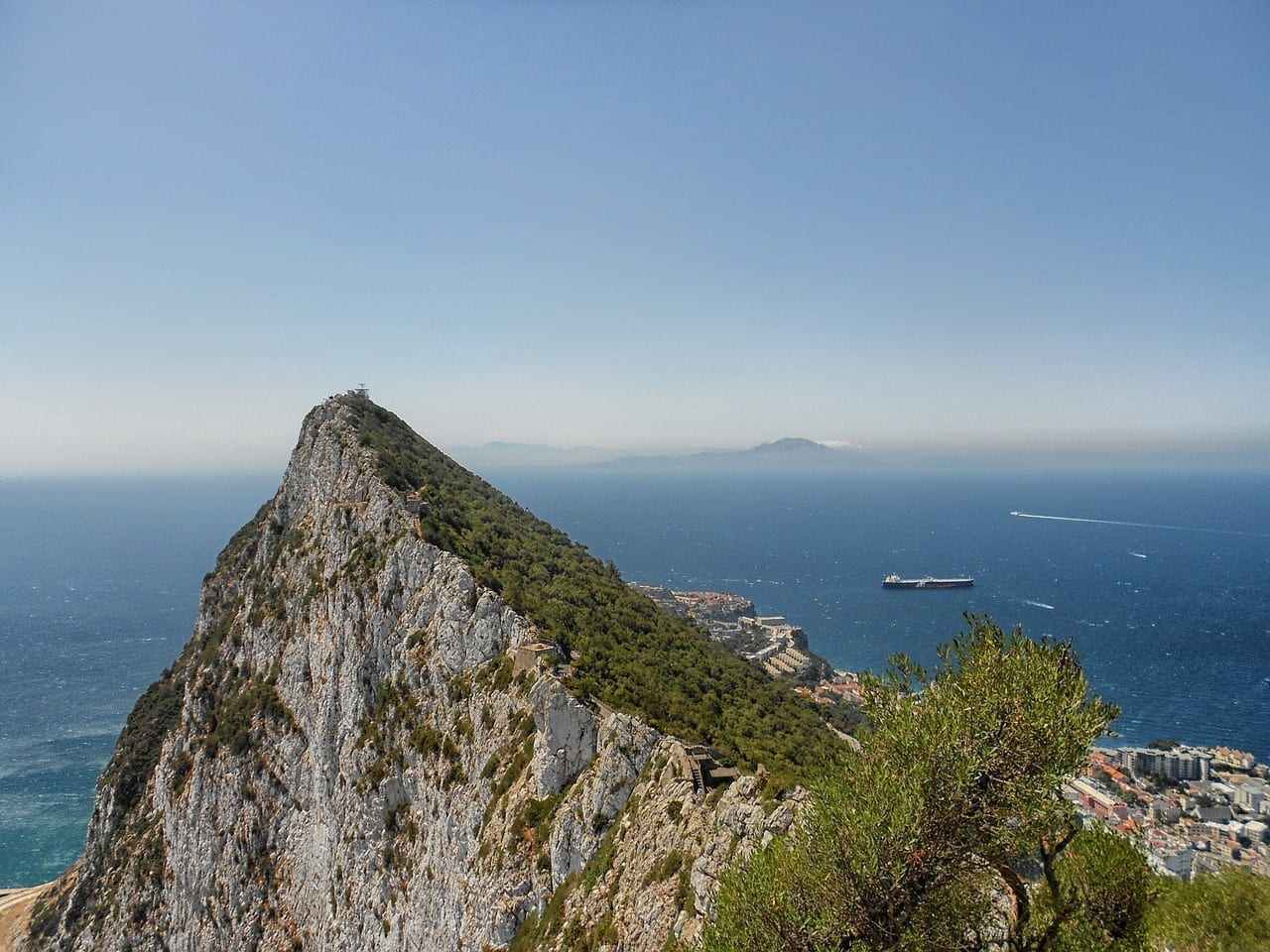Gibraltar Montaña Paisaje
