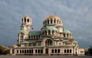 La catedral de Aleksandar Nevski Sofía Bulgaria