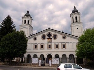 La iglesia de San Jorge en Panagyurishte. Bulgaria