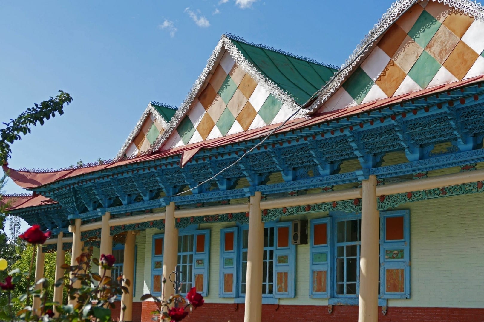 La Mezquita Dungan Kirguizistán