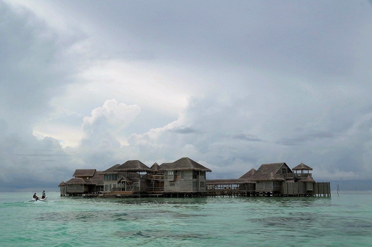 Maldivas Cabaña Choza
