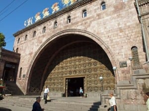 Mercado cubierto de Ereván. Armenia