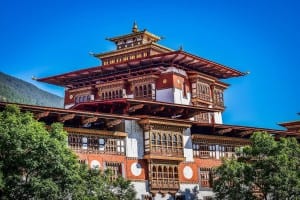Palacio Bután Arquitectura