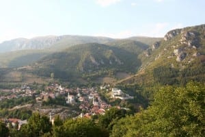 Panorama de Travnik Bosnia y Herzegovina