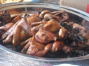 Pollo a la barbacoa Burkina Faso