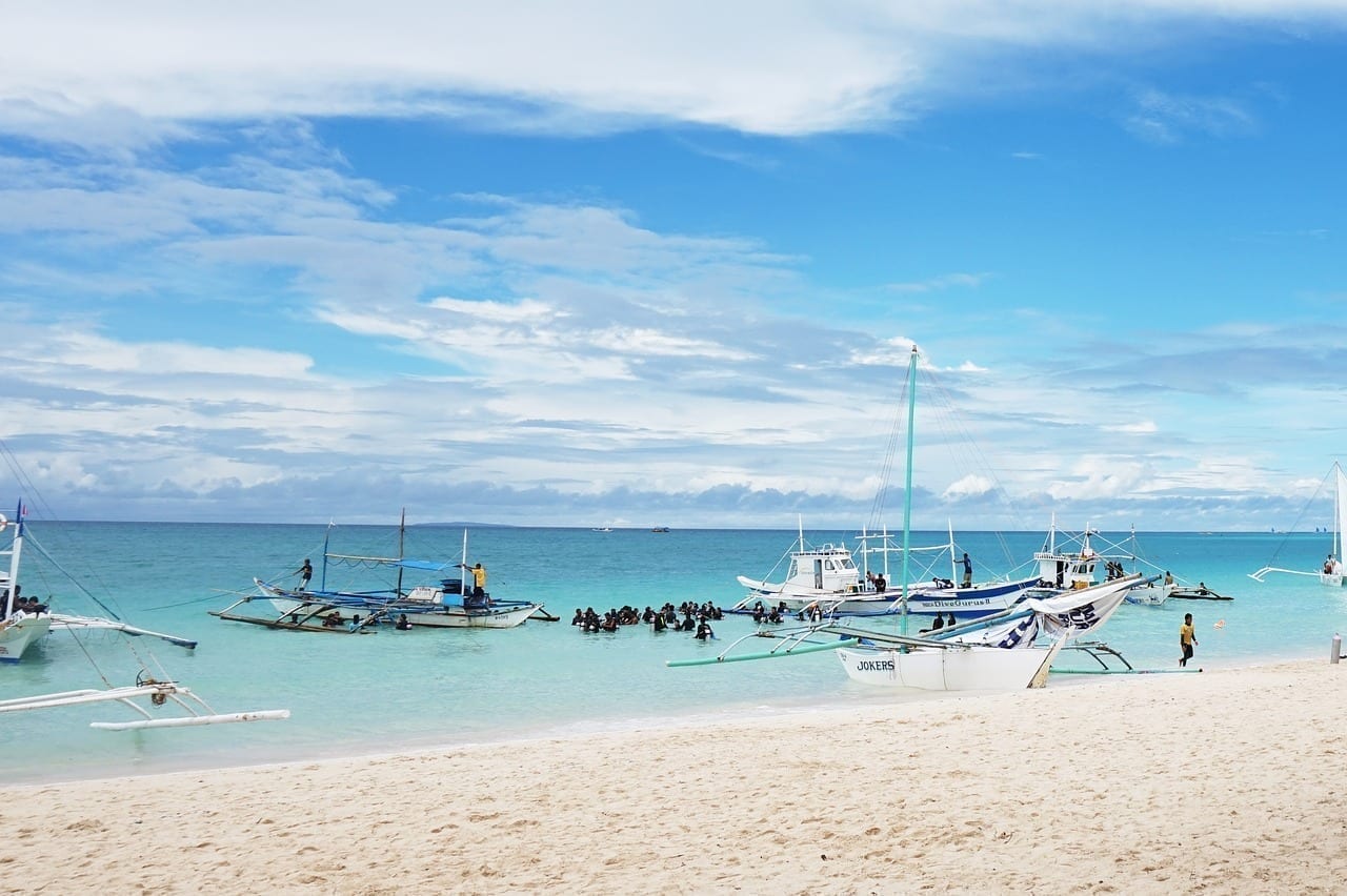 República De Filipinas Boracay Mar