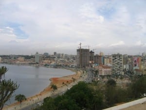 Vista de Luanda, tomada desde la Fortaleza en 2006 Angola