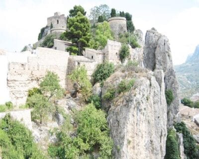 El castell de Guadalest España