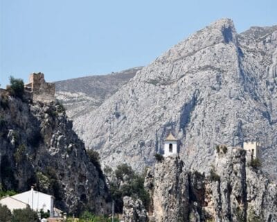 El castell de Guadalest España