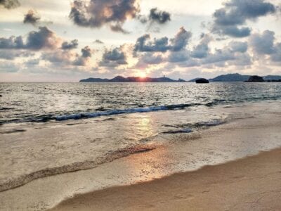 Acapulco Playa Atardecer México