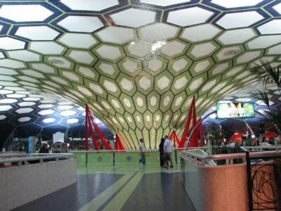 Aeropuerto Abu Dhabi Arquitectura Emiratos Árabes Unidos